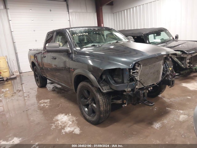 2019 RAM 1500 CLASSIC WARLOCK QUAD CAB 4X4 6'4 BOX VIN: 1C6RR7GT3KS745121