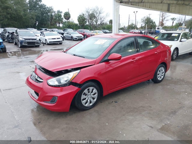 2017 HYUNDAI ACCENT SE VIN: KMHCT4AE3HU223736