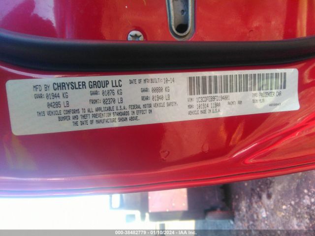 1C3CDFEB9FD194001 Dodge DART GT