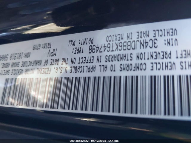 Jeep Compass Latitude 4x4 2019 3C4NJDBB6KT647498 Image 9