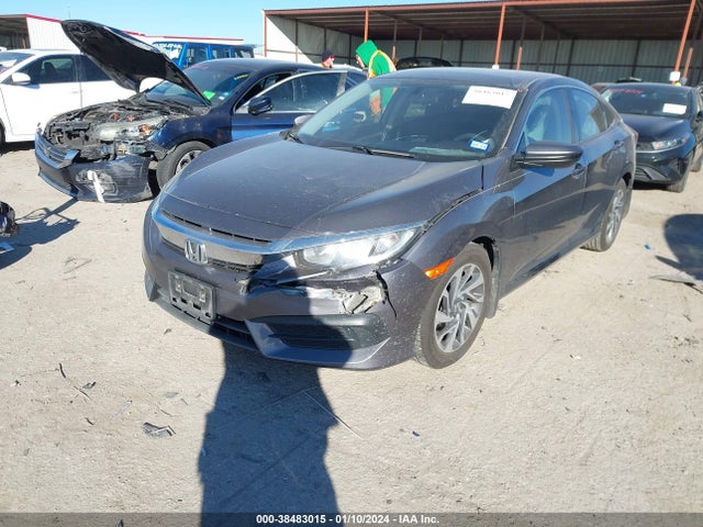 2018 HONDA CIVIC EX VIN: 19XFC2F71JE009168