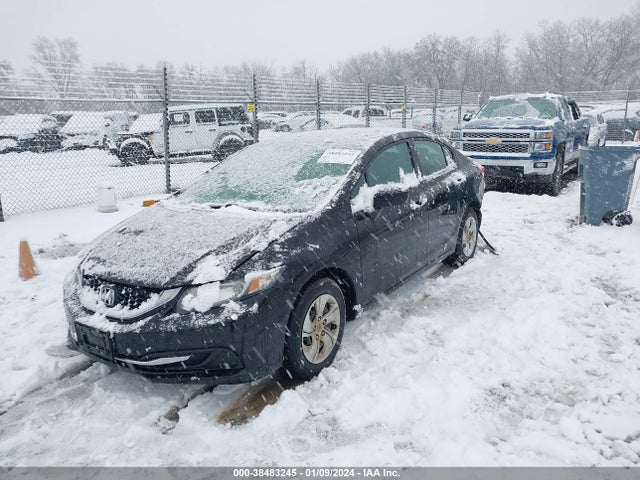Honda Civic Lx 2015 19XFB2F58FE258477 Image 2