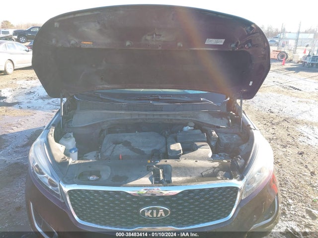 KIA Sorento 2.4l Lx 2016 5XYPGDA33GG043178 Image 10
