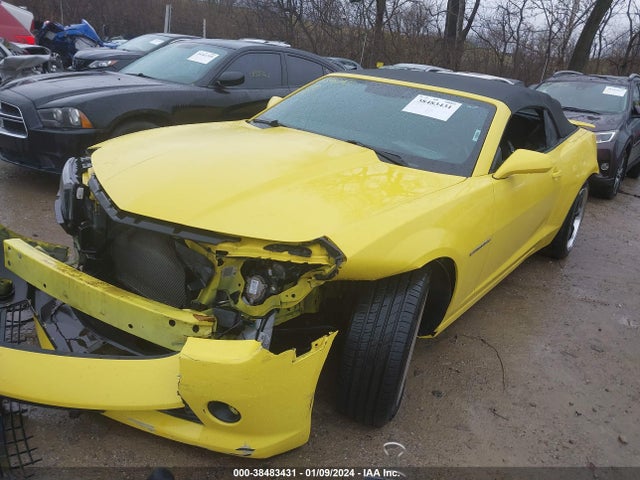 Chevrolet Camaro 2lt 2015 2G1FF3D36F9135148 Image 2