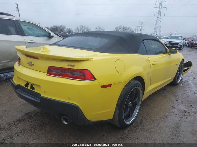 Chevrolet Camaro 2lt 2015 2G1FF3D36F9135148 Image 4
