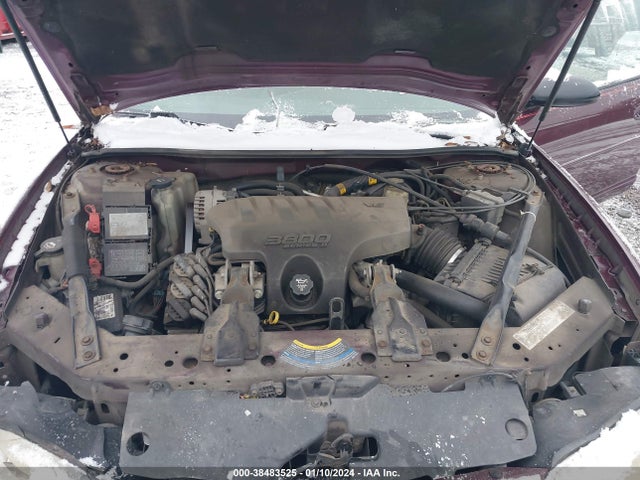 2004 CHEVROLET MONTE CARLO SS VIN: 2G1WX12K249144437