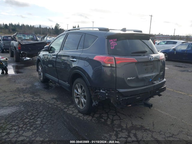 2016 TOYOTA RAV4 HYBRID LIMITED VIN: JTMDJREVXGD031783