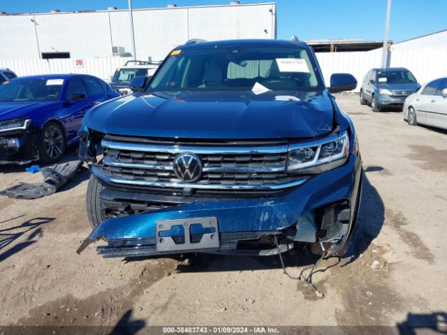 1V2FR2CA6PC527659 Volkswagen Atlas 3.6l V6 Sel Premium R-line