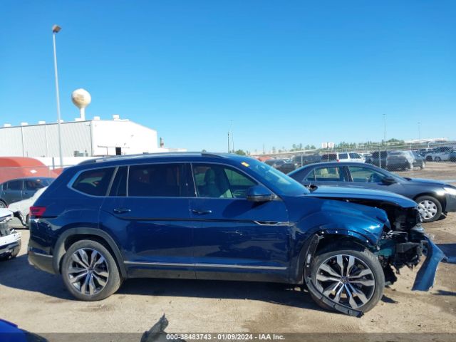 1V2FR2CA6PC527659 Volkswagen Atlas 3.6l V6 Sel Premium R-line