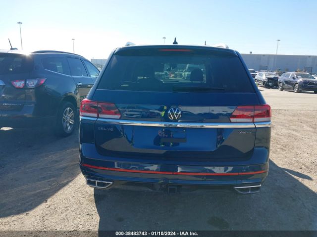 1V2FR2CA6PC527659 Volkswagen Atlas 3.6l V6 Sel Premium R-line
