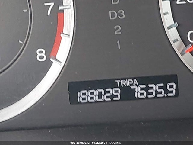 2009 HONDA ACCORD 3.5 EX-L VIN: 1HGCP36829A003434
