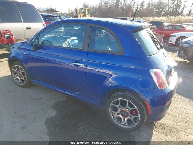 2012 FIAT 500 3C3CFFBR4CT128490 Photo 2