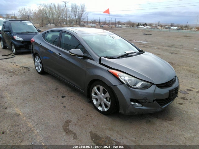 2013 HYUNDAI ELANTRA LIMITED VIN: 5NPDH4AEXDH184917
