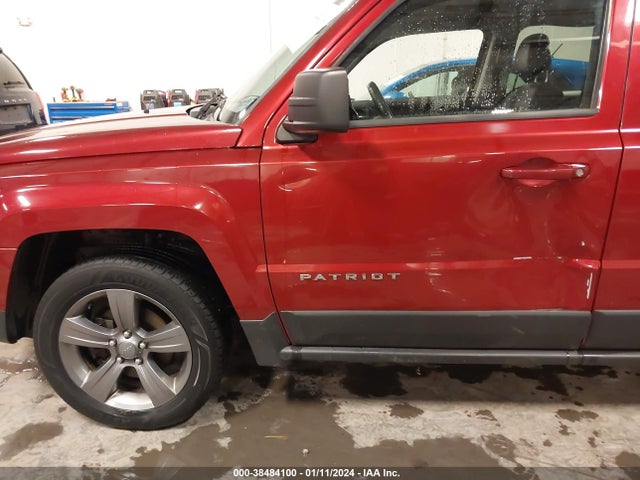 2015 JEEP PATRIOT LATITUDE VIN: 1C4NJPFA3FD350400