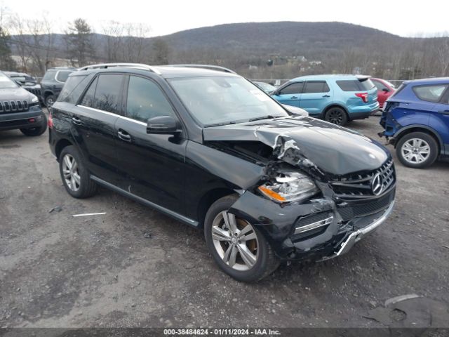 Auction sale of the 2014 Mercedes-benz Ml 350 4matic, vin: 4JGDA5HB8EA291541, lot number: 38484624