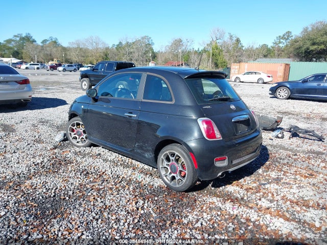 2012 FIAT 500 3C3CFFBR1CT313483 Photo 2