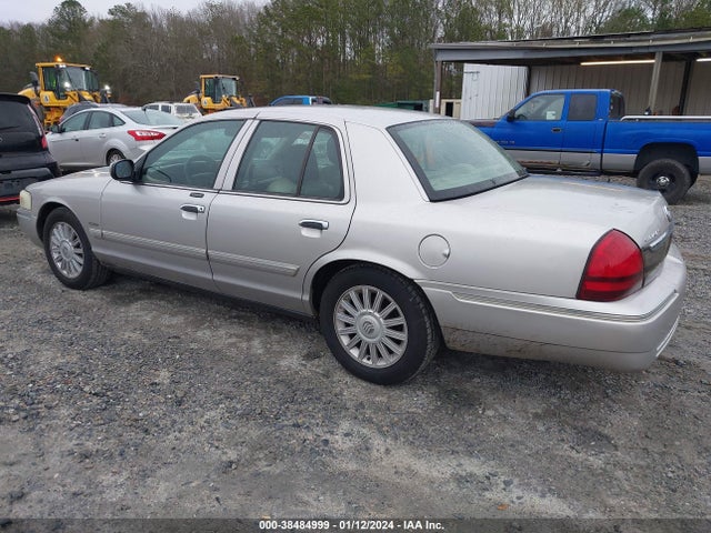 2009 MERCURY GRAND MARQUIS LS (FLEET ONLY) VIN: 2MEHM75V39X627101