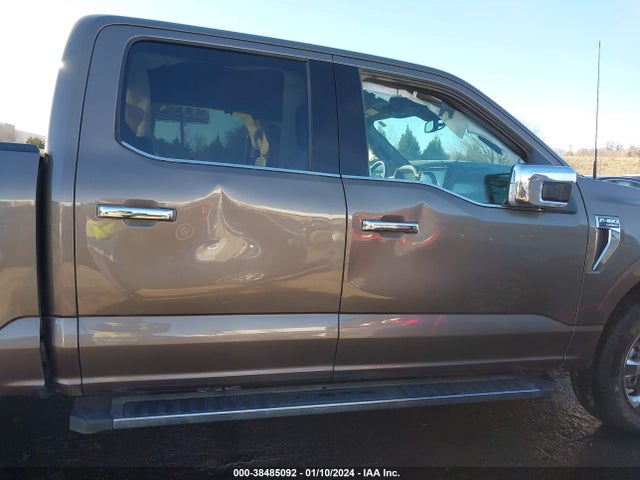 2021 FORD F-150 LARIAT VIN: 1FTFW1E56MKE98752