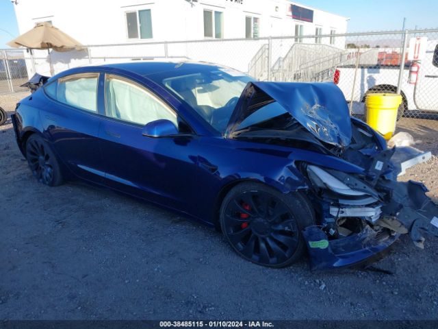 2022 TESLA MODEL 3 5YJ3E1EC0NF355654