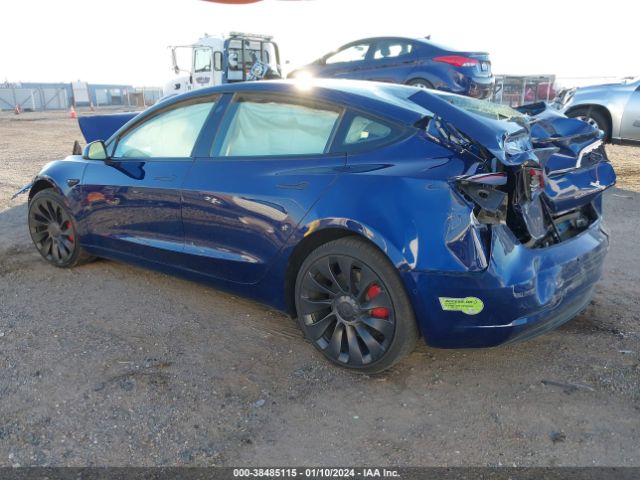 2022 TESLA MODEL 3 5YJ3E1EC0NF355654 Photo 2