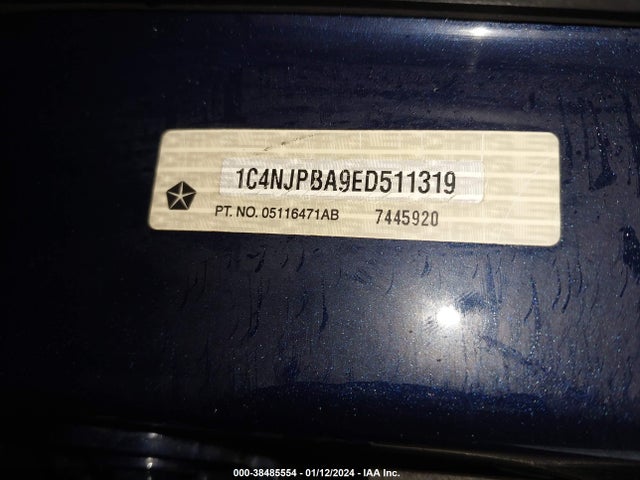 Jeep Patriot Sport 2014 1C4NJPBA9ED511319 Image 9
