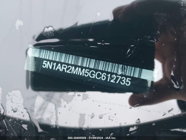 5N1AR2MM5GC612735 Nissan Pathfinder Sl