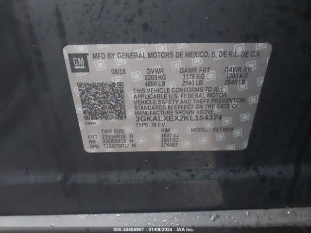 3GKALXEX2KL154374 GMC Terrain Denali