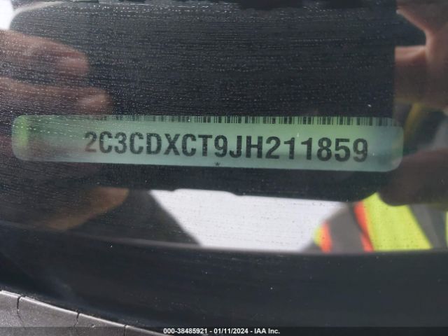2C3CDXCT9JH211859 Dodge Charger R/t Rwd