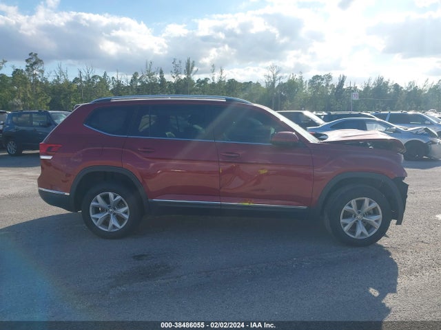 2018 VOLKSWAGEN ATLAS 3.6L V6 SEL VIN: 1V2ER2CA7JC593706