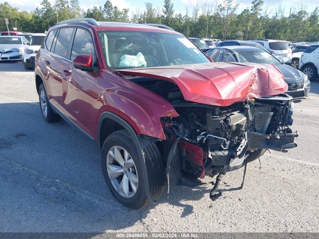 2018 VOLKSWAGEN ATLAS 3.6L V6 SEL VIN: 1V2ER2CA7JC593706