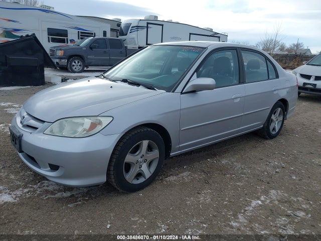 2004 HONDA CIVIC EX VIN: 1HGES257X4L017265