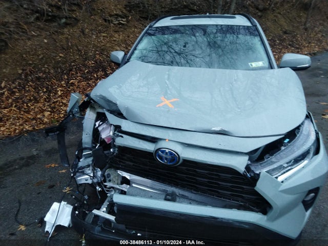 2021 TOYOTA RAV4 XLE HYBRID VIN: 4T3RWRFV2MU042765
