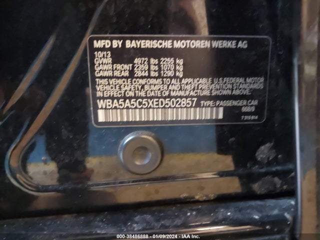 WBA5A5C5XED502857 BMW 528I