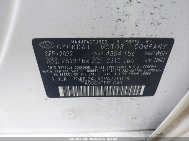 Hyundai SONATA SE 2023 KMHL24JA1PA276029 Image 9