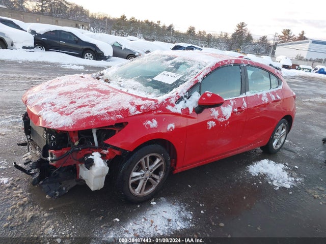 2018 CHEVROLET CRUZE LT AUTO VIN: 3G1BE6SM6JS617970