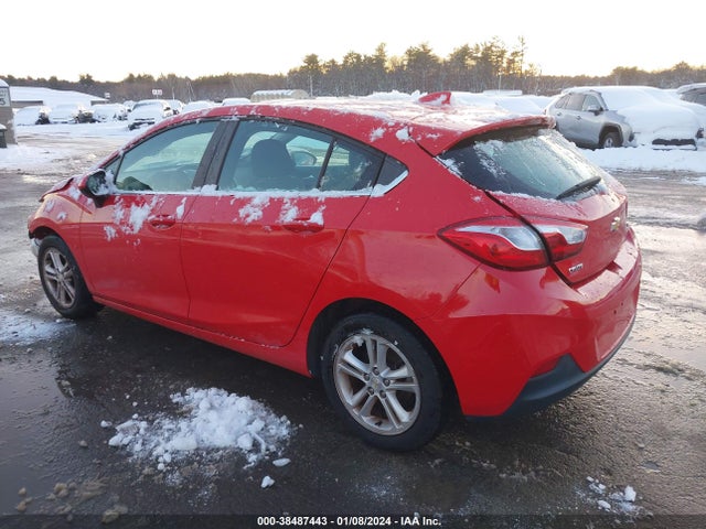 2018 CHEVROLET CRUZE LT AUTO VIN: 3G1BE6SM6JS617970