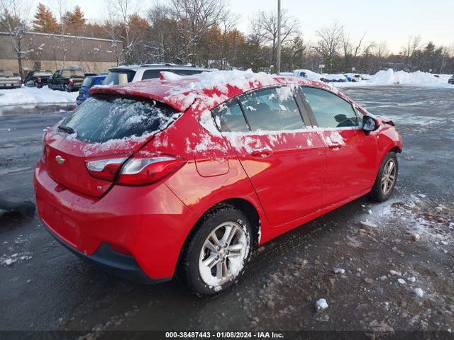 2018 CHEVROLET CRUZE LT AUTO VIN: 3G1BE6SM6JS617970