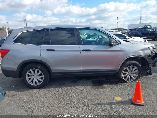 Honda Pilot 2wd Lx 2021 5FNYF5H14MB004717 Image 12