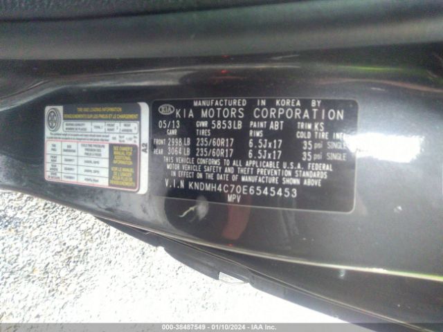KNDMH4C70E6545453 KIA SEDONA EX