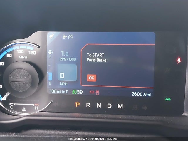 2023 FORD BRONCO OUTER BANKS VIN: 1FMDE5BH9PLB89545