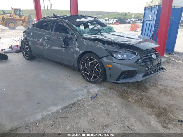 2021 HYUNDAI SONATA N LINE VIN: 5NPEK4JC6MH130972