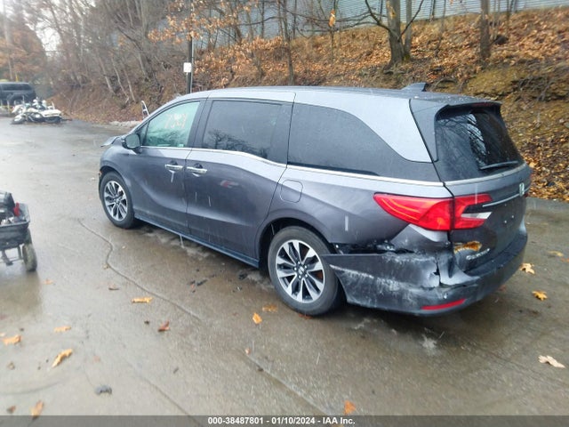 2021 HONDA ODYSSEY EX-L VIN: 5FNRL6H71MB028464