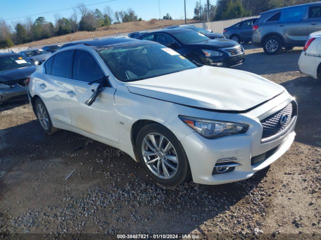 Продажа на аукционе авто 2016 Infiniti Q50 2.0t Premium, vin: JN1CV7AP4GM200677, номер лота: 38487821