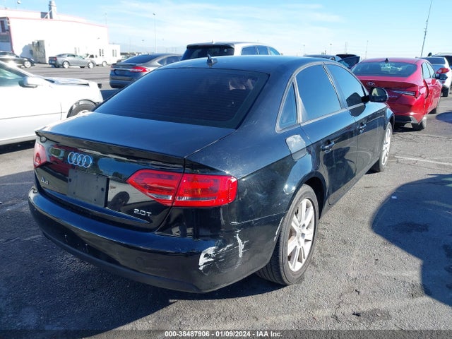 2009 AUDI A4 2.0T PREMIUM VIN: WAUJF78K29N061428