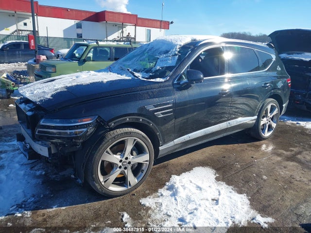 Genesis Gv80 3.5t Awd 2021 KMUHCESC8MU051997 Image 2