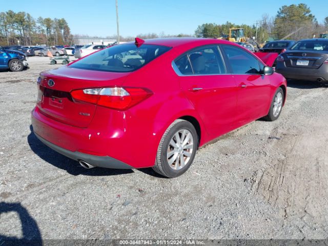 KNAFX4A88F5373958 KIA FORTE EX