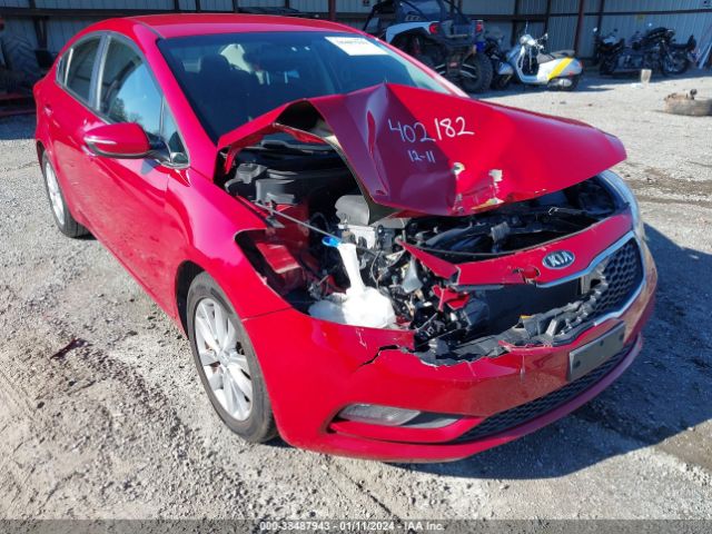 KNAFX4A88F5373958 KIA FORTE EX