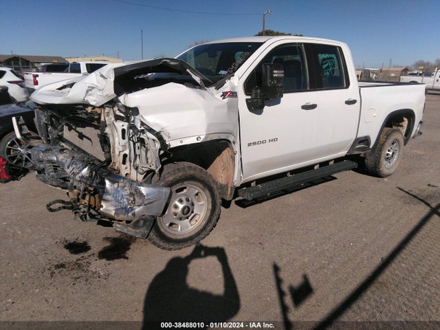 2020 CHEVROLET SILVERADO 2500HD 4WD DOUBLE CAB STANDARD BED WT VIN: 1GC2YLE77LF232587