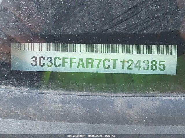 2012 FIAT 500 3C3CFFAR7CT124385 Photo 8