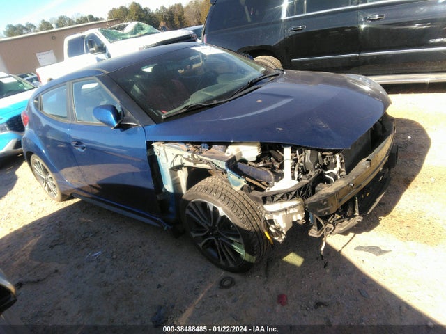 2016 HYUNDAI VELOSTER TURBO VIN: KMHTC6AE1GU291009